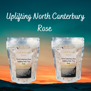 North Canterbury Rose - Uplifting Bath Soak - 170g or 450g