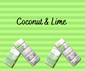 Coconut & Lime Snap Bar Wax Melts