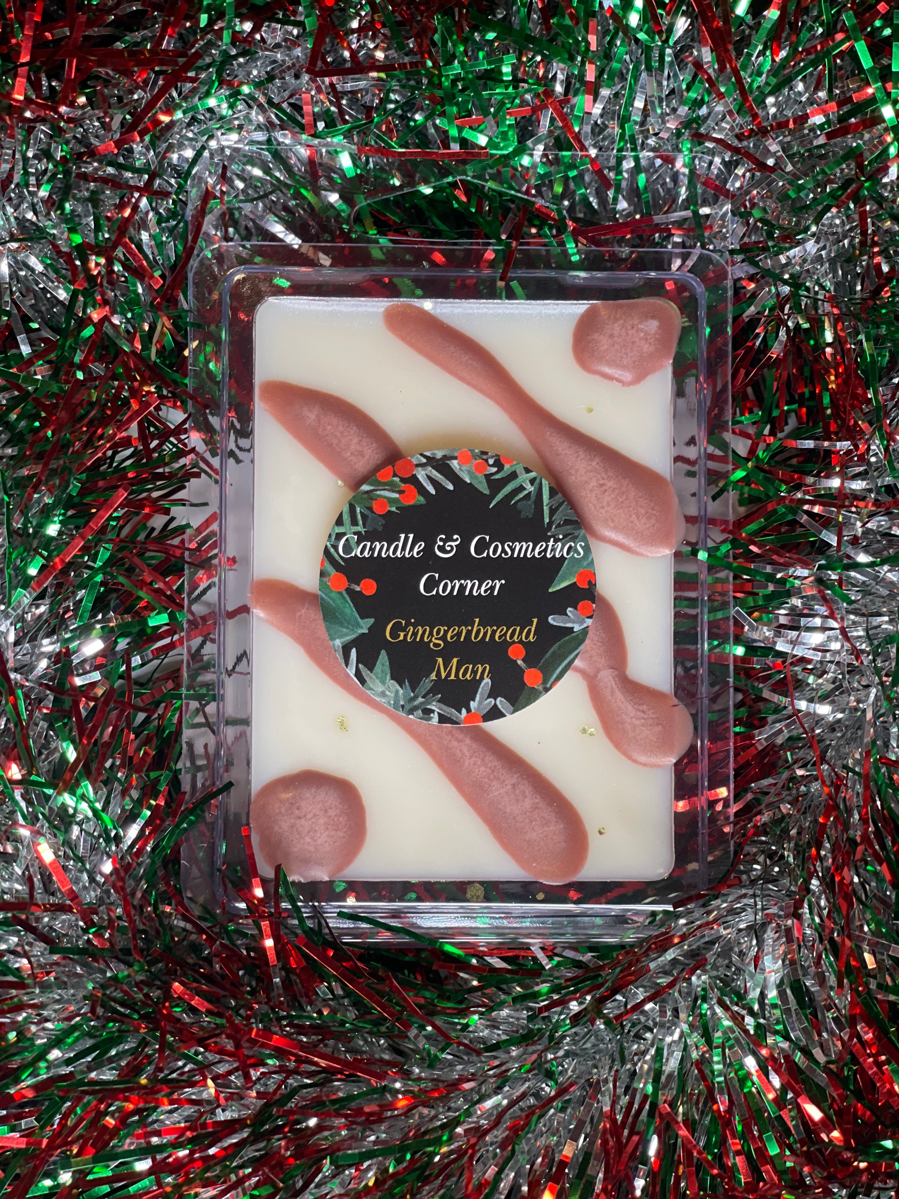 Gingerbread Man Scented Clamshell Soy Wax Melts