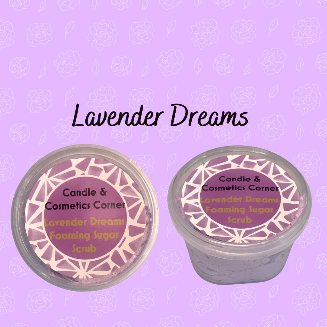 Lavender Dreams Foaming Sugar Scrub - 200ml