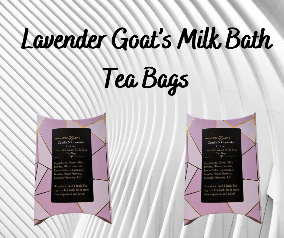 Lavender Goat's Milk Bath Tea Bags