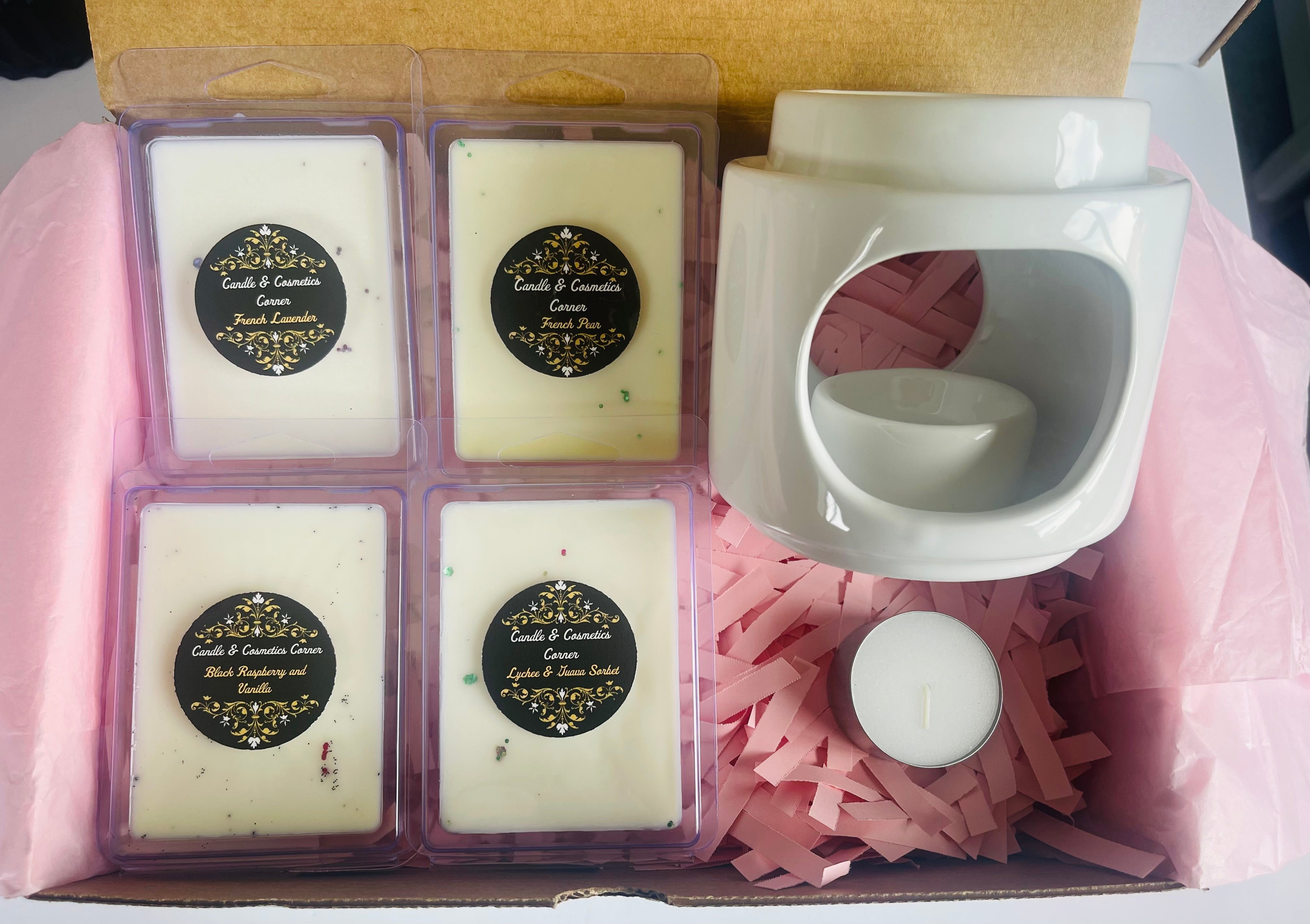 Clamshell Wax Melt Starter Gift Set